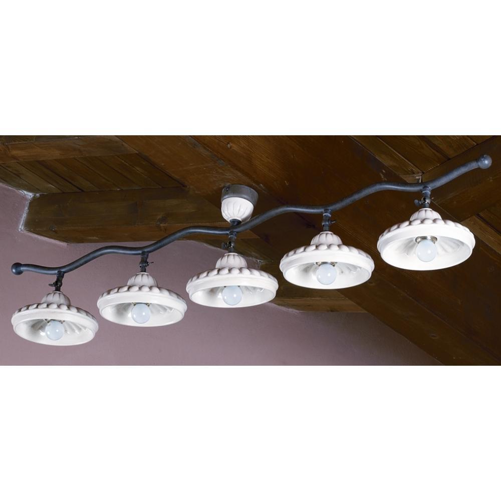 imas mennyezeti otizzos lampa festett keramia csillar alacsony belmagassag mediterran toscana vas bezs krem rusztikus.jpg